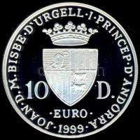 Andorra 1999. 10D Ag "50 éves az Európai Tanács" T:PP