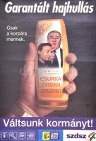 cca 2002-2010 össz. 3 db SZDSZ politikai választási plakát. Egyik Béki Gabriella (1949-) dedikációjá...