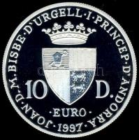 Andorra 1997. 10D Ag "Hercegi palota" T:PP
