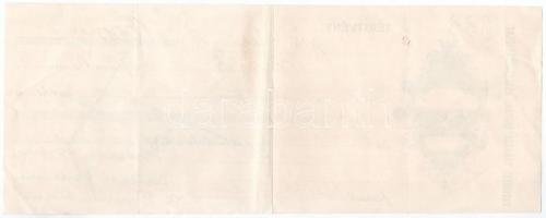 Privigye (Prievidza) 1915. "Privigyei Takarékpénztári Részvénytársulat" kitöltött váltó T:...