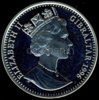 Gibraltár 1996. 2.8Ecu "Osztrák király" T:BU