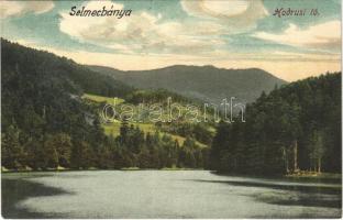 1911 Selmecbánya, Schemnitz, Banská Stiavnica; Hodrusi tó. Joerges kiadása / lake
