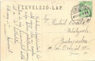 1911 Selmecbánya, Schemnitz, Banská Stiavnica; Hodrusi tó. Joerges kiadása / lake