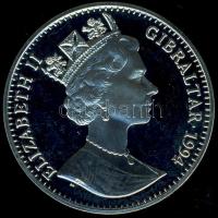 Gibraltár 1994. 2.8Ecu "Mitológia" T:BU