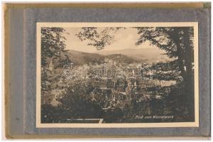 Brassó, Kronstadt, Brasov; Képeslapalbum 10 beragasztott képeslappal. Zeidner H. kiadása / Postcard ...