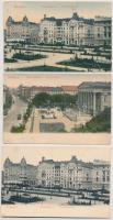 Budapest - 5 db régi városképes lap (Taussig Arthur kiadása) / 5 pre-1945 town-view postcards