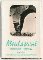 Budapest I. Várhegy - 12 db MODERN fotólap (Roger Rössing felvétele) / 12 MODERN photo cards