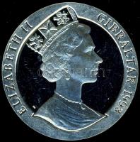 Gibraltár 1993. 21Ecu Ag "ECU" T:PP pici k