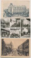 5 db RÉGI román város képeslap (közte 1 modern): Bukarest / 5 pre-1945 Romanian town-view postcards (including 1 MODERN): Bucuresti (Bucharest)