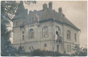 1910 Budapest I. Gellérthegy, Nervetty (?) kastély. Mihály utca 3. a Sánc utcánál. photo (EK)