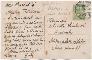 1910 Budapest I. Gellérthegy, Nervetty (?) kastély. Mihály utca 3. a Sánc utcánál. photo  (EK)