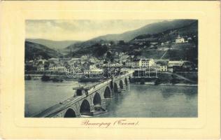 Visegrad, bridge / Brücke. W.L. Bp. 4858. Spasoje Gjurovic