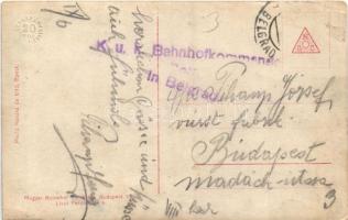 Belgrade, Hotel Moszkva / Hotel Moscow and Balkan, ruins of a destroyed building, shops (EK)