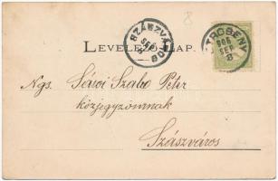 1906 Szurduk, Surduc; vám, lovas hintó. Adler fényirda / customs office, horse chariot (EK)