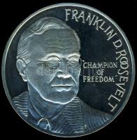 Hollandia 1994. 25Ecu Ag "F.D.Roosevelt" T:PP Csak 25.000db!