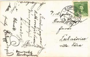 1932 Ratkóc, Ratkovce; Római katolikus templom, Fő utca, lovaskocsi / church, main street, horse car...