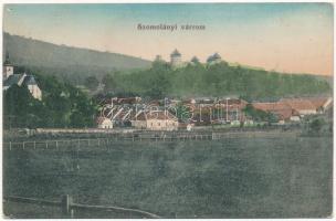 1912 Szomolány, Smolenice; Hrad Smolenice / várrom. Müller I. kiadása / castle ruins