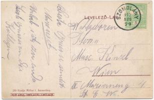 1912 Szomolány, Smolenice; Hrad Smolenice / várrom. Müller I. kiadása / castle ruins