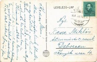 1934 Alcsút, Főhercegi kastély, Korona rész. király József kiadása