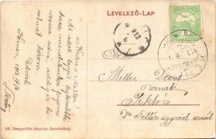 1912 Kémes, templom, utcaképek, jegyzői lak, Fischer Ignátz üzlete