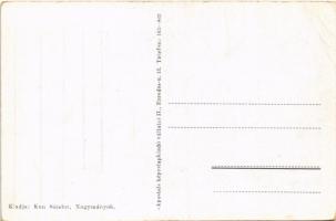 Nagymányok, Római katolikus templom, posta, Szent János szobor, Kun Sándor üzletháza és saját kiadás...