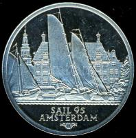Hollandia 1995. 2Ecu "Amsterdam vitorlásverseny" variáns T:PP Csak 30.000db!