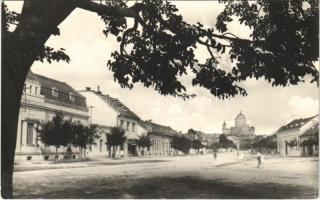 1959 Párkány, Stúrovo; utca, bazilika / street view, cathedral (EK)