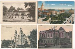 46 db RÉGI lengyel város képeslap jó állapotban 1904-1930 között / 46 pre-1945 Polish town-view post...