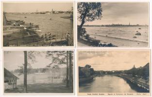 53 db RÉGI észt város képeslap jó állapotban 1926-1939 között / 53 pre-1945 Estonian town-view postc...