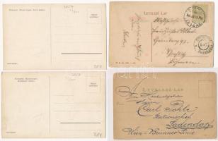 Budapest XIII. Margitsziget - 15 db régi képeslap lithokkal is / 15 pre-1945 postcards with some lit...