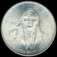Mexikó 1978. 100P Ag T:2