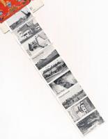 1939 Aknaszlatina, Slatinské Doly, Szolotvino, Solotvyno (Máramaros); Magyar népviseletes leporello ...