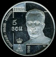 Belgium 1998. 5Ecu Ag "50 éves az Emberi Jogok Nyilatkozata" T:PP k. Csak 30.000db!