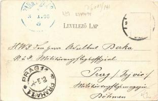 Budapest I. Királyi várpalota részlete. Divald Károly 645.  (EK)