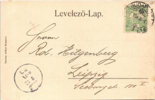 1905 Budapest XI. Gellérthegy, Citadella. Taussig Arthur 5324