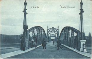 Arad, Podul Decebal / Decebal híd / bridge (EK)