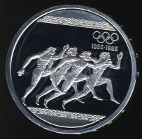 Görögország 1996. 1000Dr Ag "Olimpia-futás" T:PP Tanúsítvánnyal!