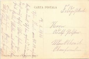 1916 Bucuresti, Bucharest, Bukarest; vedere generala si Calea Victoriei / street