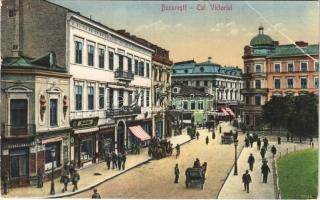 1927 Bucuresti, Bucharest, Bukarest; Calea Victoriei, Julietta / street, shops (EB)