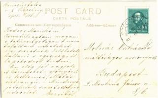 1935 Benczúrfalva (Szécsény), Benczúr penzió hallja és szalonja, kastély belső. photo