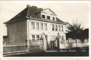1936 Munkács, Mukacheve, Mukachevo, Mukacevo; Cseh iskola / Ceska skola / Czech school. Lichtig 306. (EK)