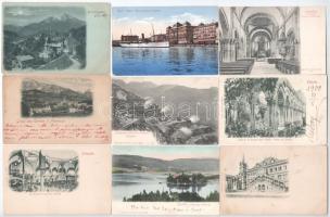 52 db RÉGI külföldi Stengel város képeslap / 52 őre-1945 European Stengel town-view postcards