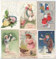 61 db RÉGI motívum képeslap jó minőségben, lithokkal / 61 pre-1945 motive postcards in good quality, with lithos