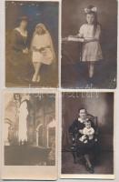 34 db főleg RÉGI fotó képeslap és fénykép vegyes témában / 34 mostly pre-1945 photo postcards and photos