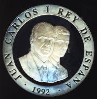 Spanyolország 1992. 2000P Ag "Olimpia-kerekesszékes kosárlabda" T:PP Tanúsítvánnyal!