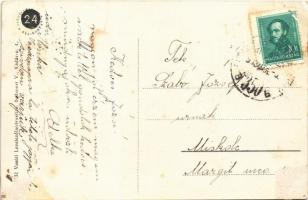 Kál-Kápolna, utca, templom. Vasúti levelezőlapárusítás (Rb)