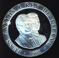 Spanyolország 1992. 2000P Ag "Olimpia-kötélhúzás" T:PP Tanúsítvánnyal!