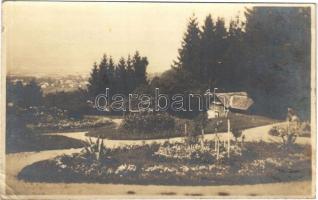 1923 Szliácsfüdő, Kúpele Sliac; park. photo (EK)