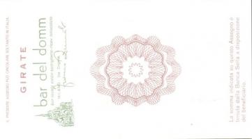 Olaszország 1992. 200L (2x) banki szükségpénz T:I