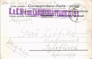 1917 Heuer geh'n ma! / K.u.K. military art postcard. litho (EB) + "K.u.K. 10,4 cm Kanonenb...